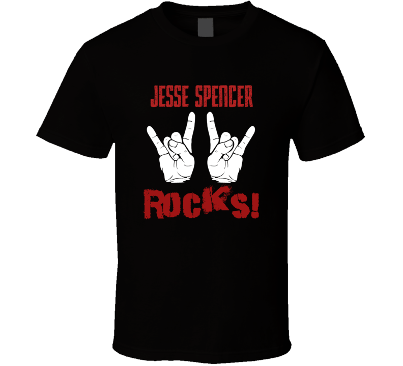 Jesse Spencer ROCKS T shirt Jesse Spencer ROCKS T shirt