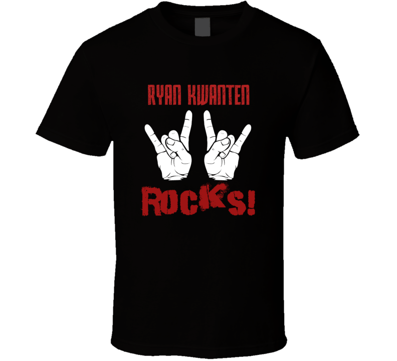 Ryan Kwanten ROCKS T shirt Ryan Kwanten ROCKS T shirt