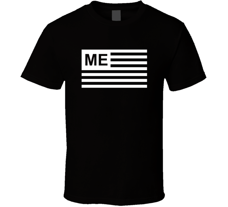 American Flag Maine ME Country Flag Black And White T Shirt American Flag Maine ME Country Flag Black And White T Shirt