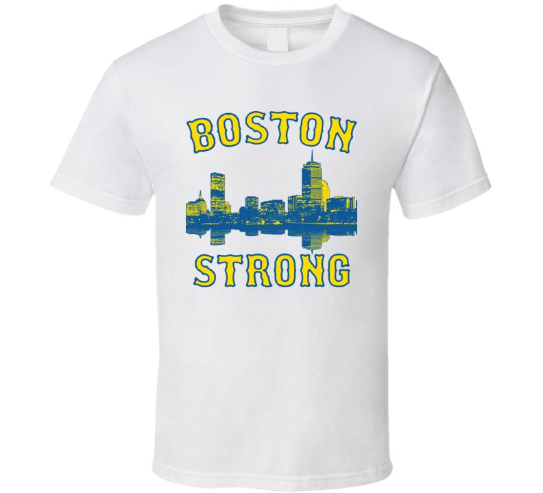 Boston Strong Marathon Skyline Supporters T Shirt Boston Strong Marathon Skyline Supporters T Shirt