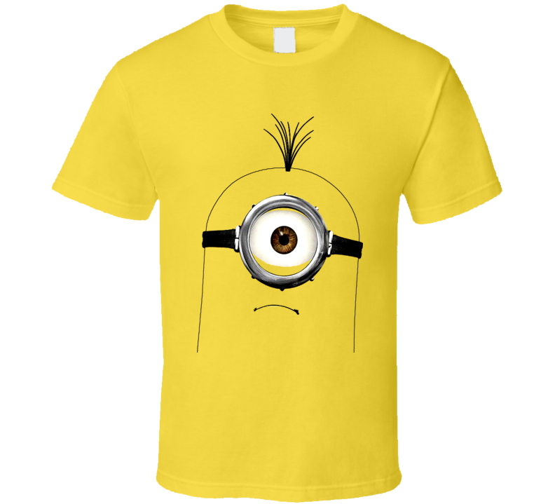 Despicable Me Minion One Full Face Movie T Shirt Despicable Me Minion One Full Face Movie T Shirt