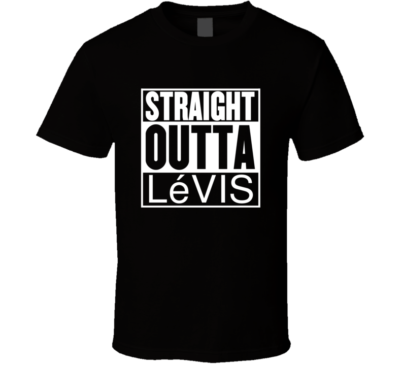 Straight Outta LlePerrot Quebec Parody Movie T Shirt