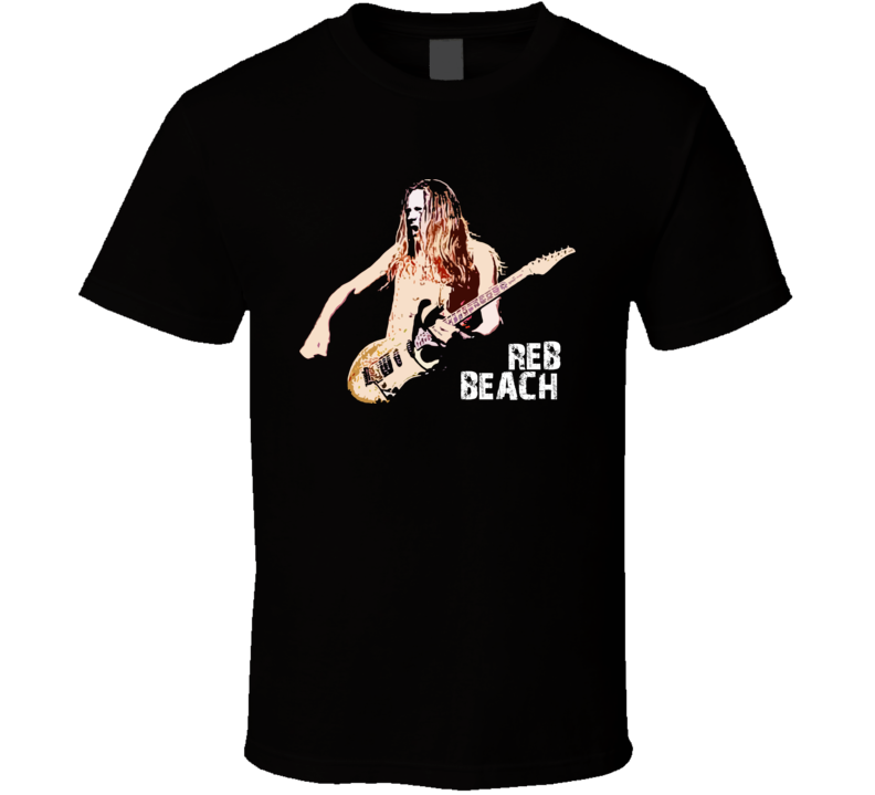 Reb Beach Guitarist T Shirt Reb Beach Guitarist T Shirt