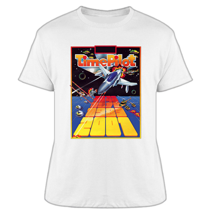 Time Pilot Video Game Retro 80s T Shirt Time Pilot Video Game Retro 80s T Shirt