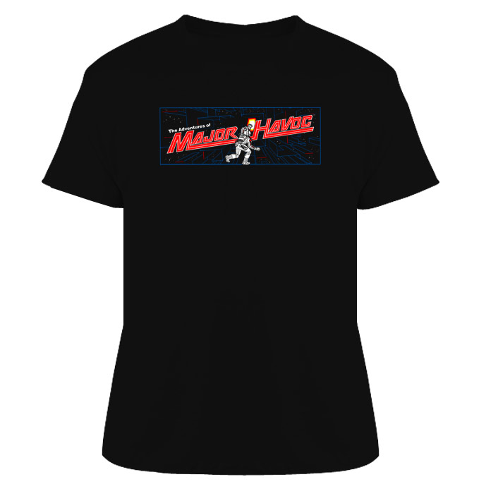 Major Havoc Video Game Retro 80s T Shirt Major Havoc Video Game Retro 80s T Shirt