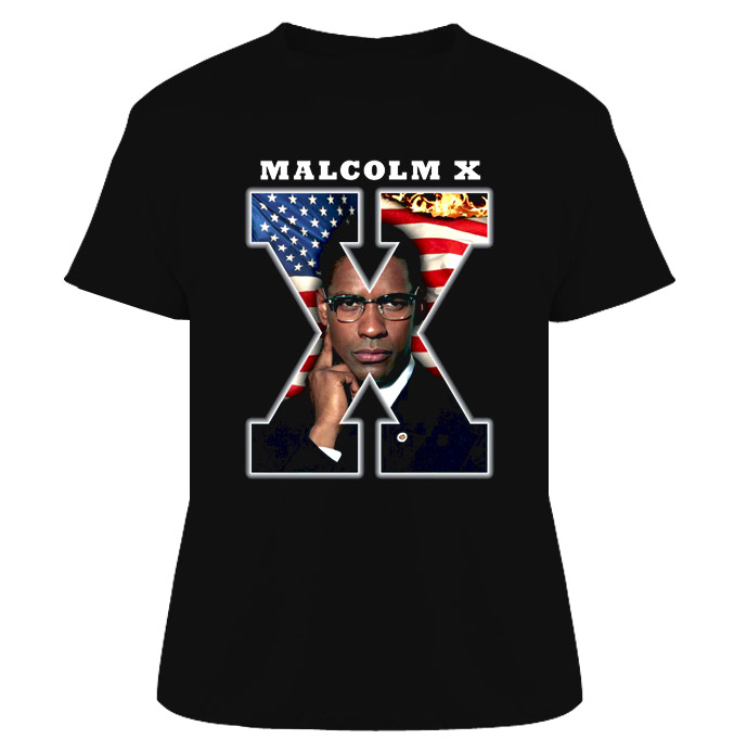 Malcolm X 90s Movie T Shirt Malcolm X 90s Movie T Shirt