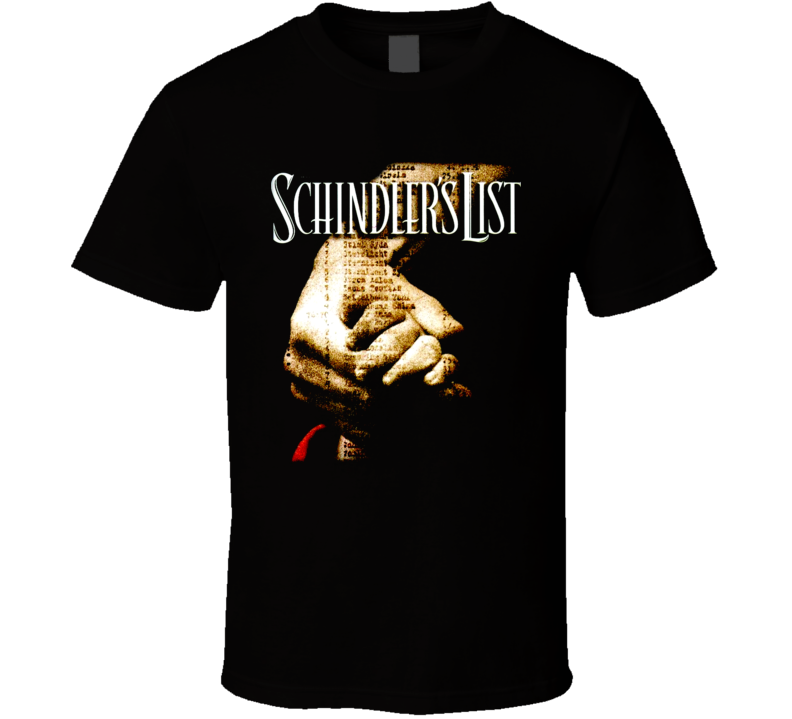 Schindler's List 90s Movie T Shirt Schindler's List 90s Movie T Shirt