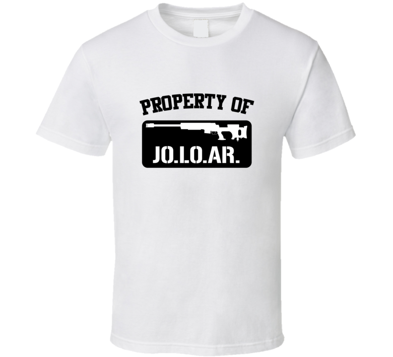 Property Of My Joloar Pistol T Shirt Property Of My Joloar Pistol T Shirt