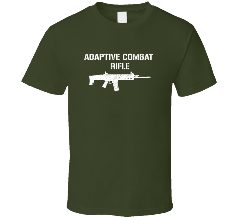 Adaptive Combat Rifle Rifle Military Distressed T Shirt Adaptive Combat Rifle Rifle Military Distressed T Shirt