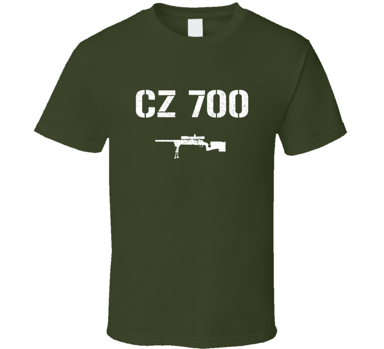 Cz 700 Sniper Rifle Military Distressed T Shirt Cz 700 Sniper Rifle Military Distressed T Shirt