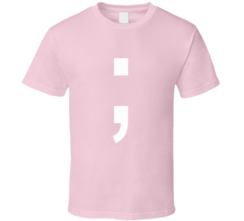 Semicolon Cancer Survivor T Shirt Semicolon Cancer Survivor T Shirt