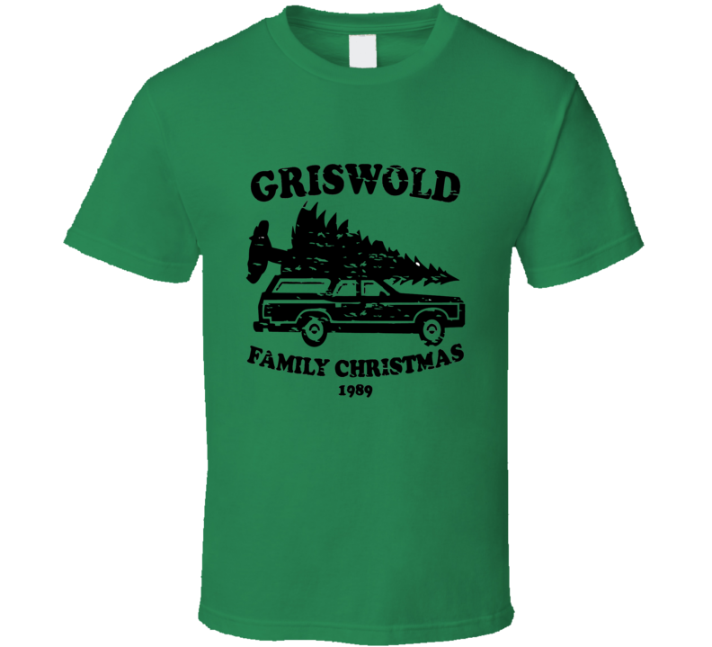 Griswold Family Christmas 1989 National Lampoon's Christmas Vacation Holiday Black T Shirt Griswold Family Christmas 1989 National Lampoon's Christmas Vacation Holiday Black T Shirt