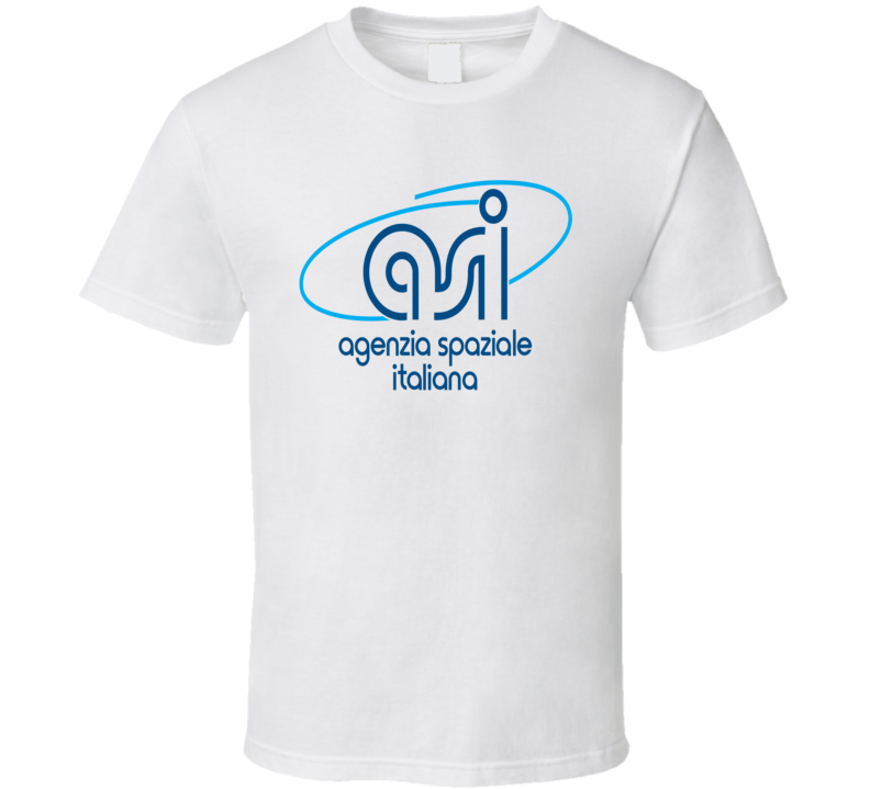 ASI Italian Space Agency Logo Shirt ASI Italian Space Agency Logo Shirt