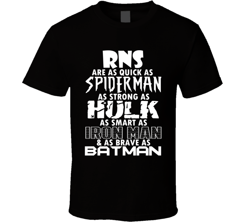 RNs Funny Comic Book Superhero T Shirt RNs Funny Comic Book Superhero T Shirt