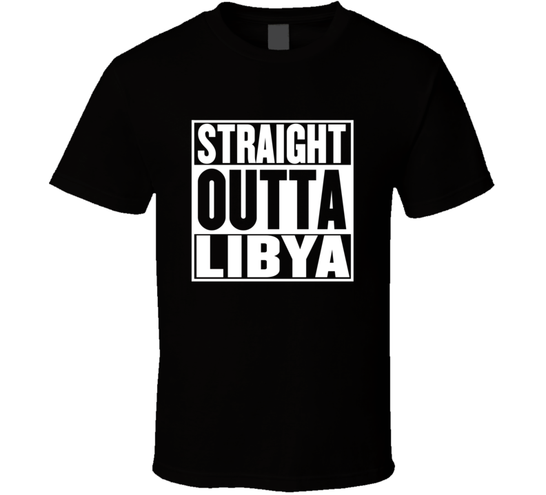 Straight Outta Libya Movie Parody Shirt Straight Outta Libya Movie Parody Shirt