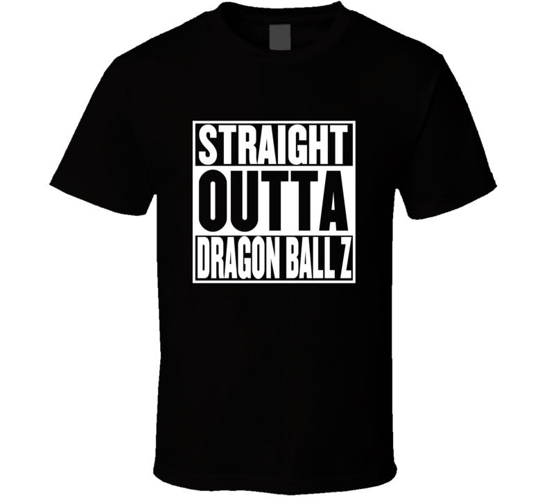 Straight Outta Dragon Ball Z Movie Parody Shirt Straight Outta Dragon Ball Z Movie Parody Shirt