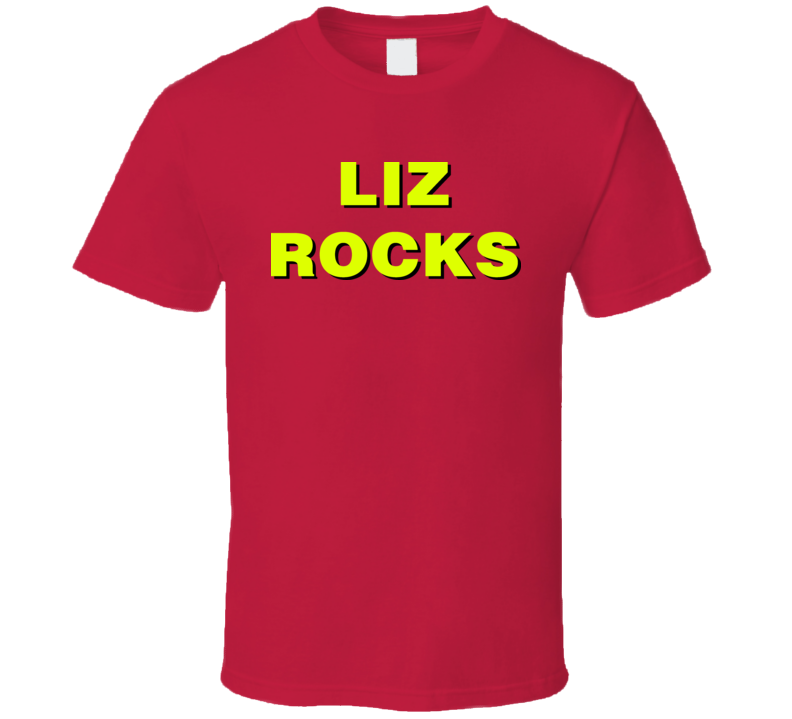 Frank 30 Rock Liz Rocks T Shirt