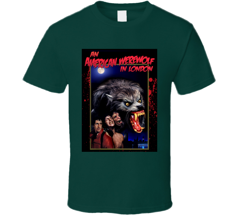 An American Werewolf in London Classic Movie Poster Retro Gift T Shirt An American Werewolf in London Classic Movie Poster Retro Gift T Shirt