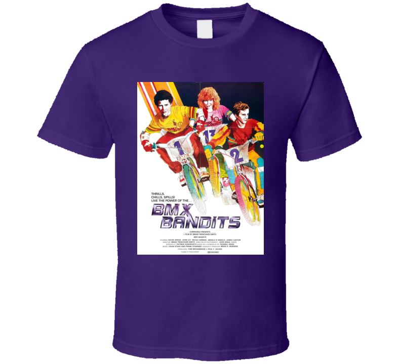 BMX Bandits Classic Movie Poster Cool Vintage Retro Gift T Shirt BMX Bandits Classic Movie Poster Cool Vintage Retro Gift T Shirt