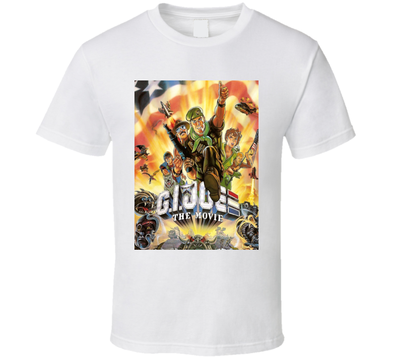 G.I. Joe The Movie Classic Movie Poster Cool Vintage Gift T Shirt G.I. Joe The Movie Classic Movie Poster Cool Vintage Gift T Shirt