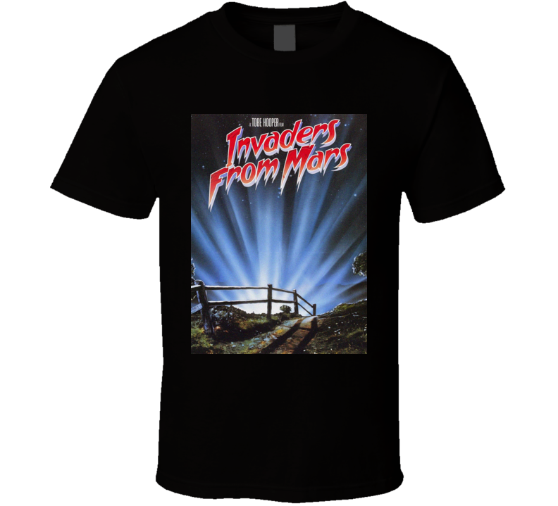 Invaders From Mars Classic Movie Poster Cool Vintage Gift T Shirt Invaders From Mars Classic Movie Poster Cool Vintage Gift T Shirt