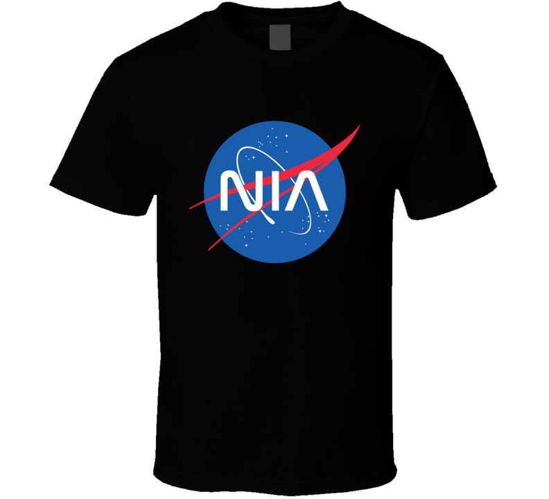 Nia NASA Logo Your Name Space Agency T Shirt Nia NASA Logo Your Name Space Agency T Shirt