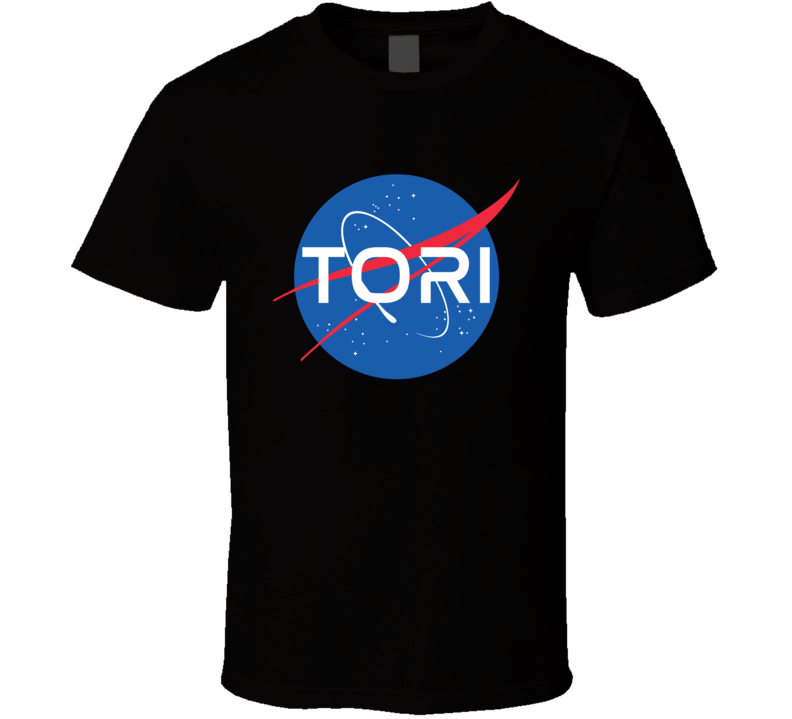Tori NASA Logo Your Name Space Agency T Shirt Tori NASA Logo Your Name Space Agency T Shirt