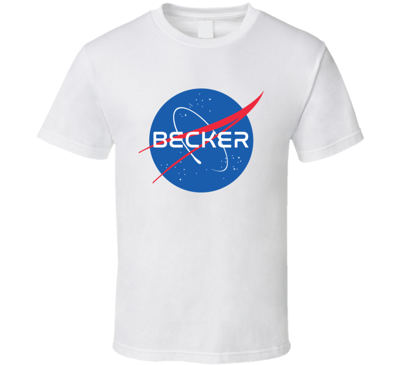 BECKER NASA Logo Your Last Name Space Agency T Shirt BECKER NASA Logo Your Last Name Space Agency T Shirt