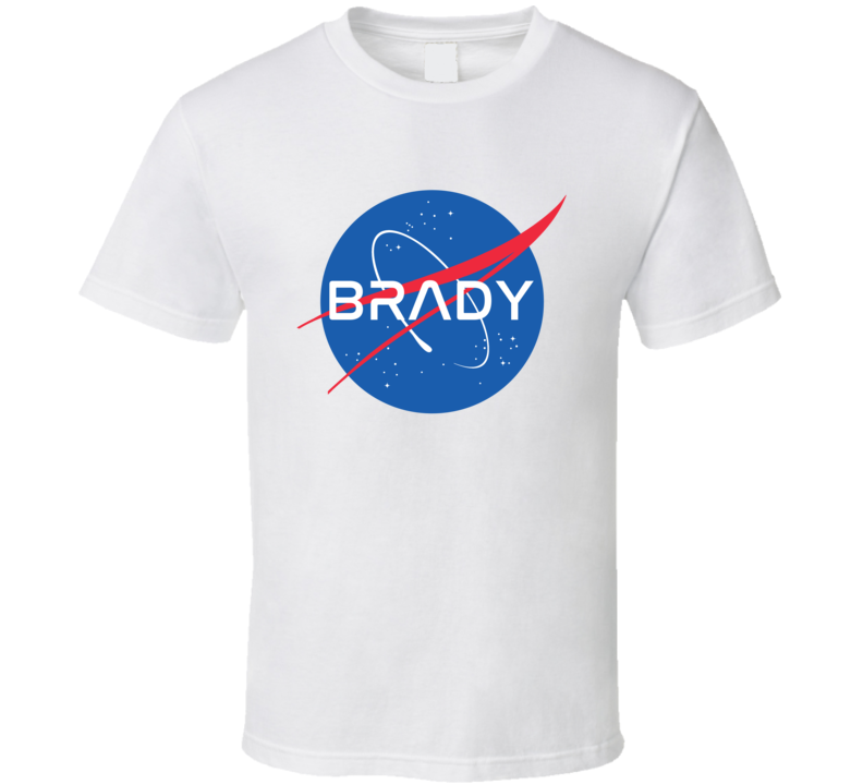 BRADY NASA Logo Your Last Name Space Agency T Shirt BRADY NASA Logo Your Last Name Space Agency T Shirt