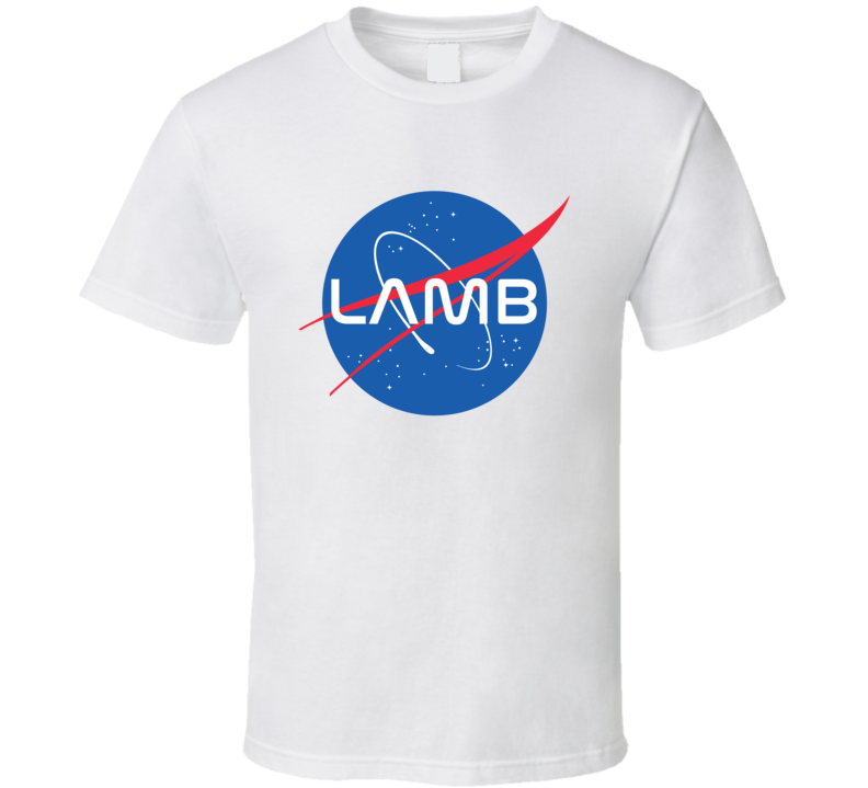 LAMB NASA Logo Your Last Name Space Agency T Shirt LAMB NASA Logo Your Last Name Space Agency T Shirt