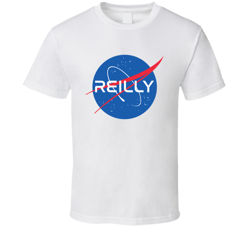 REILLY NASA Logo Your Last Name Space Agency T Shirt REILLY NASA Logo Your Last Name Space Agency T Shirt