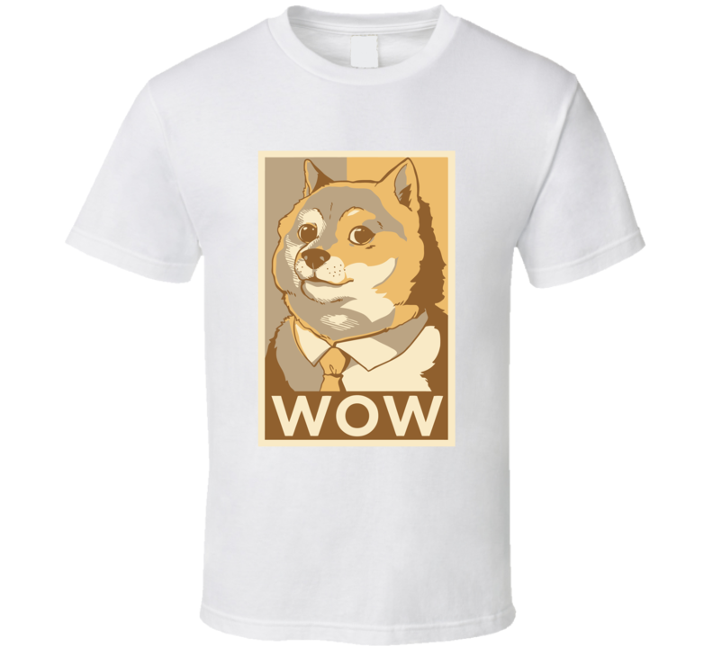 Doge Hope Poster Wow Much Funny Very Stylish Such T Shirt Doge Hope Poster Wow Much Funny Very Stylish Such T Shirt
