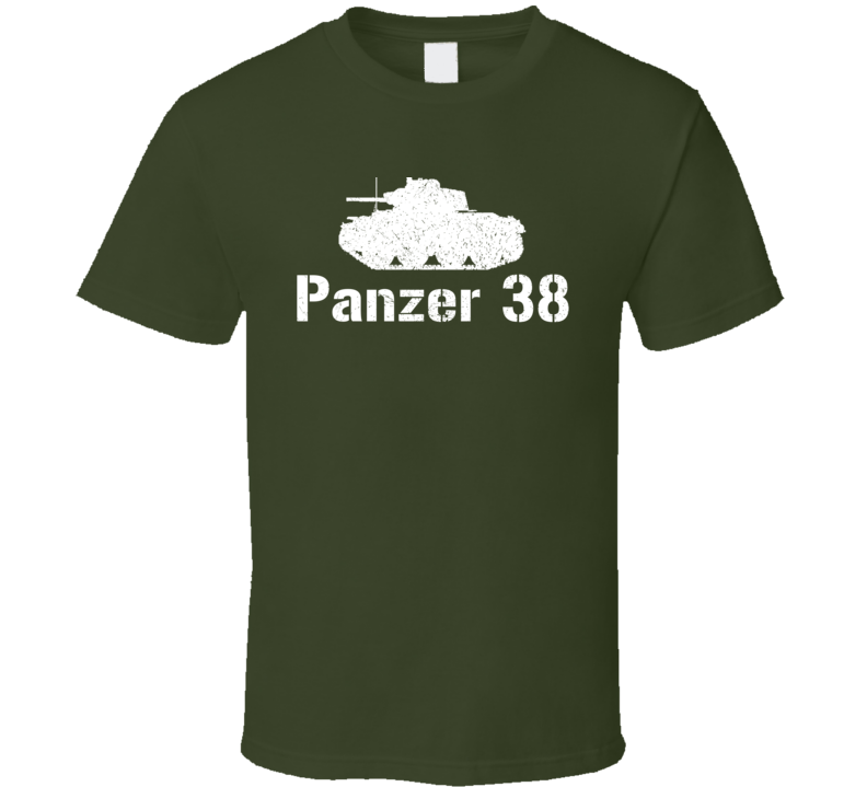 Germany Medium Tank Panzer 38 Military T Shirt Germany Medium Tank Panzer 38 Military T Shirt