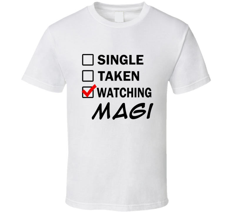 Life Is Short Watch Magi Anime TV T Shirt
