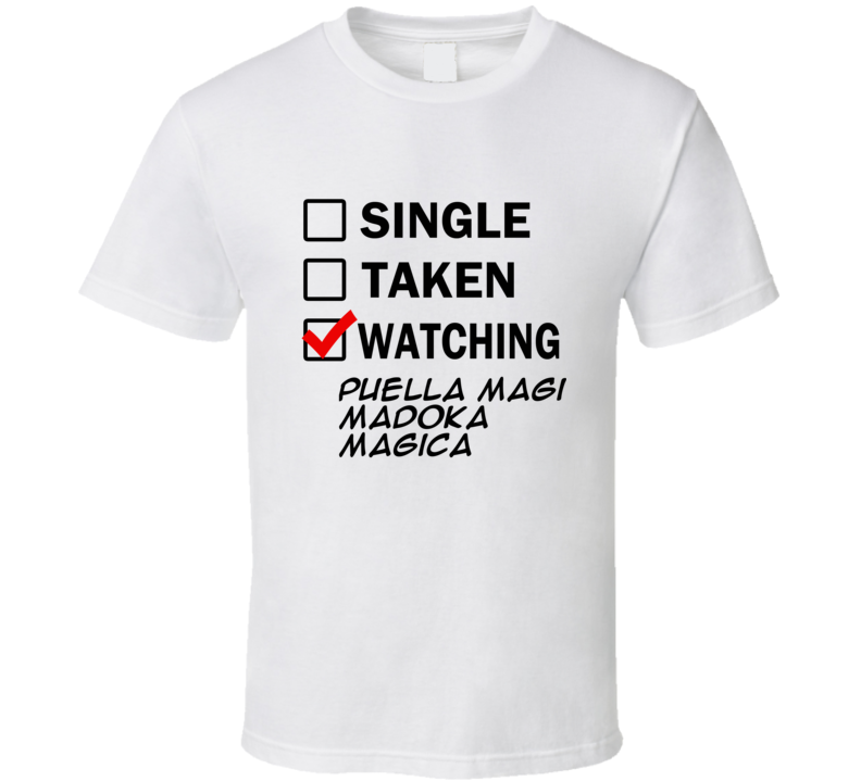 Life Is Short Watch Puella Magi Madoka Magica Anime TV T Shirt Life Is Short Watch Puella Magi Madoka Magica Anime TV T Shirt