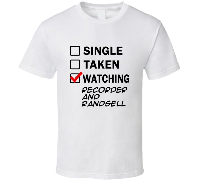 Life Is Short Watch Recorder and Randsell Anime TV T Shirt Life Is Short Watch Recorder and Randsell Anime TV T Shirt