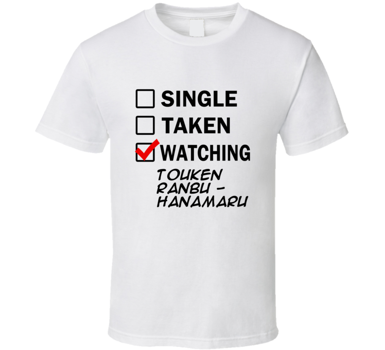 Life Is Short Watch Touken Ranbu - Hanamaru Anime TV T Shirt