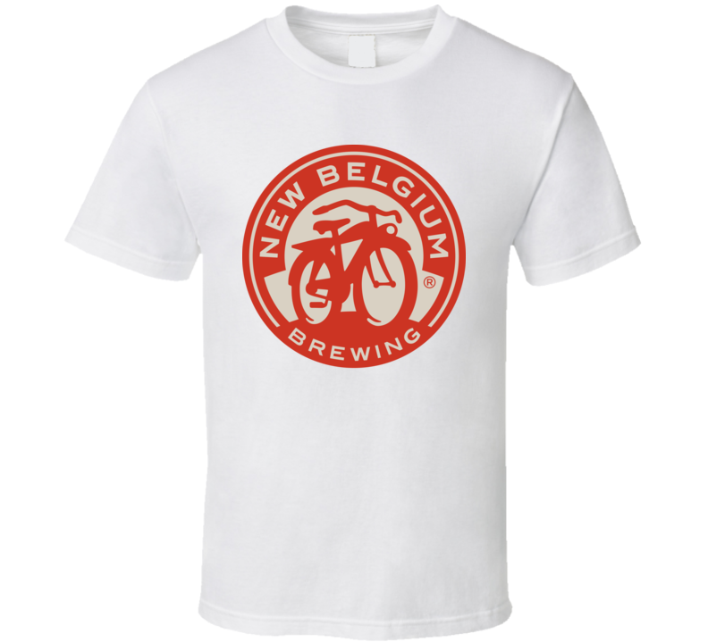 New Belgium Brewing Logo World Famous Beer T Shirt New Belgium Brewing Logo World Famous Beer T Shirt