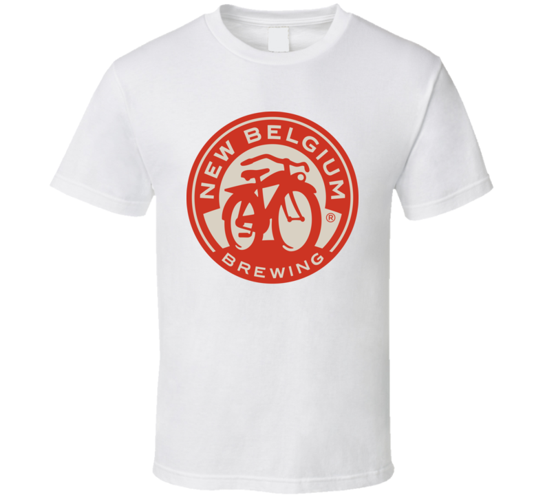 New Belgium Brewing Logo  World Famous Beer T Shirt