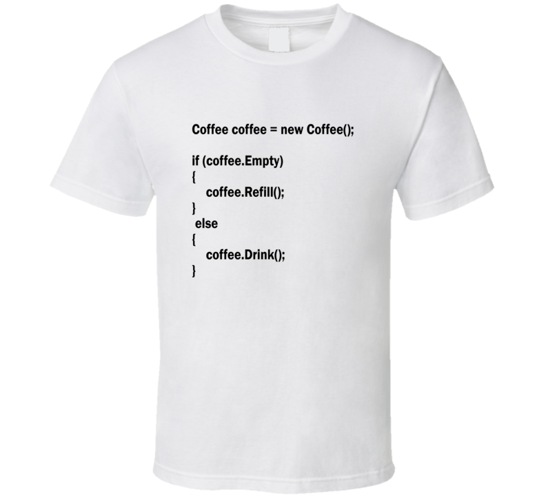 Coffee Coffee = New Coffee() Programmer Funny T Shirt Coffee Coffee = New Coffee() Programmer Funny T Shirt