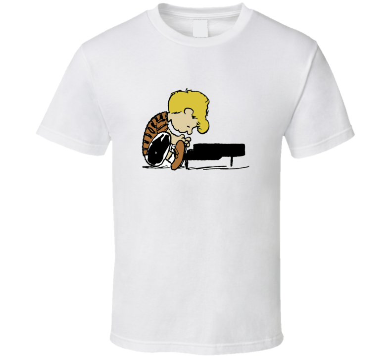 Schroeder Peanuts Characters Tv Show T Shirt Schroeder Peanuts Characters Tv Show T Shirt