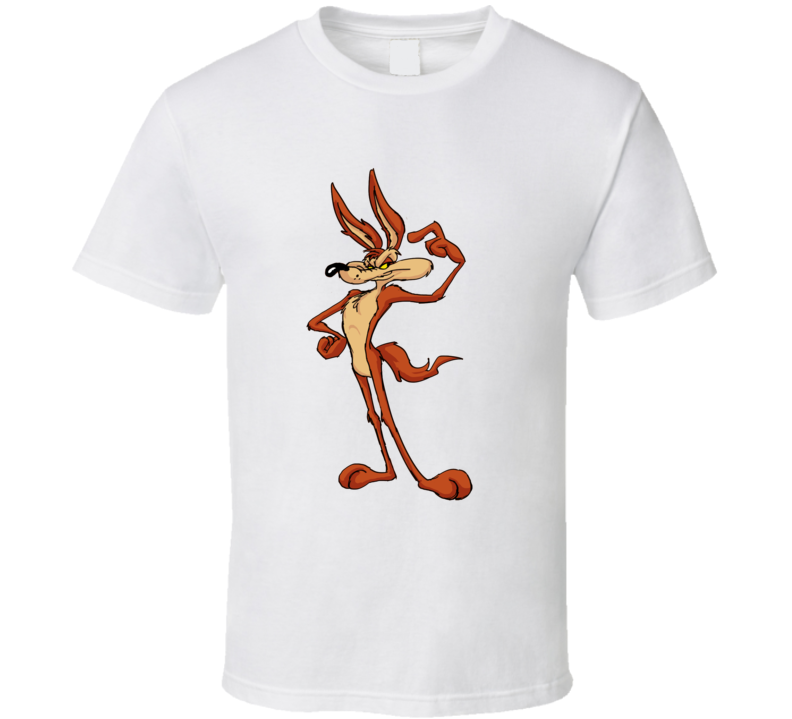 Wild E Coyote Loney Toons Retro Cartoon Tv Show T Shirt Wild E Coyote Loney Toons Retro Cartoon Tv Show T Shirt