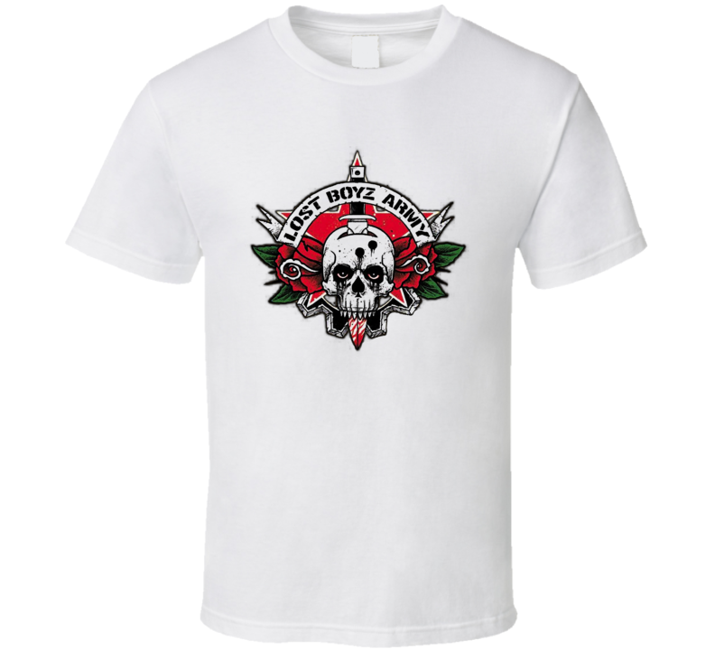 Lost Boyz Army Rock Metal T Shirt Lost Boyz Army Rock Metal T Shirt