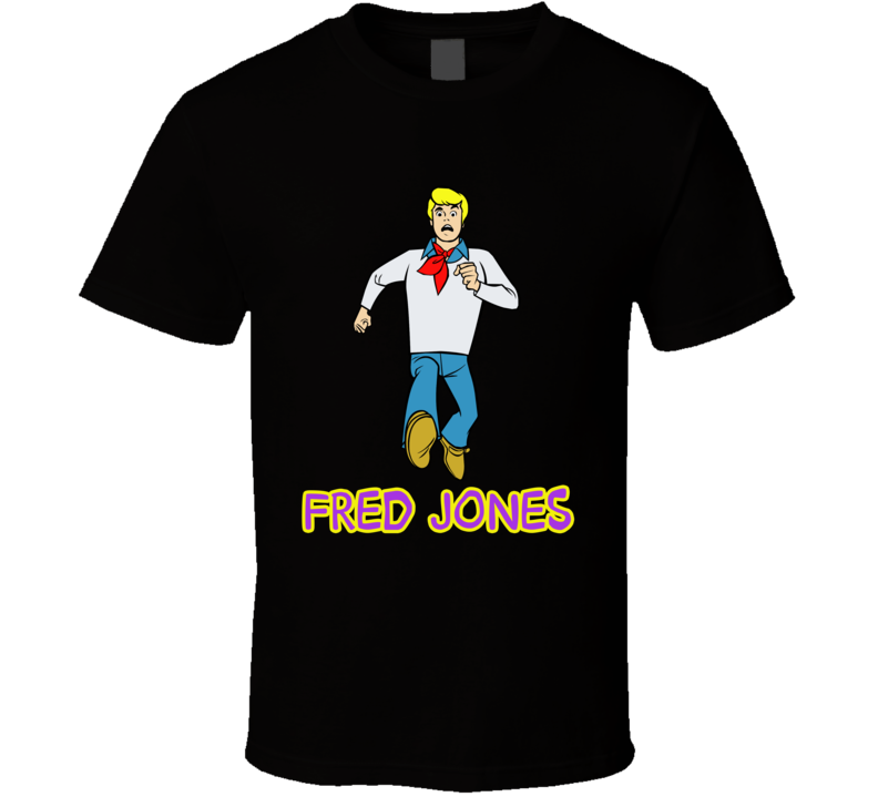 Fred Jones Scooby Doo Cartoon Character Tv Show  T Shirt