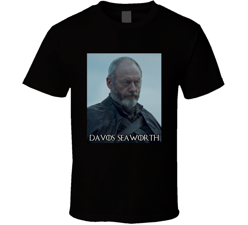 Davos Seaworth Game Of Thrones Character  T Shirt