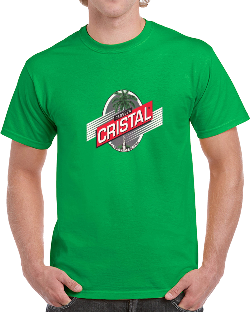 Cristal Cuban Beer Cerveza T Shirt