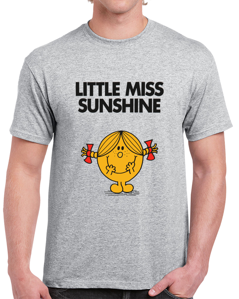 Little Miss Sunshine Character From Little Miss Book Series Fan T Shirt