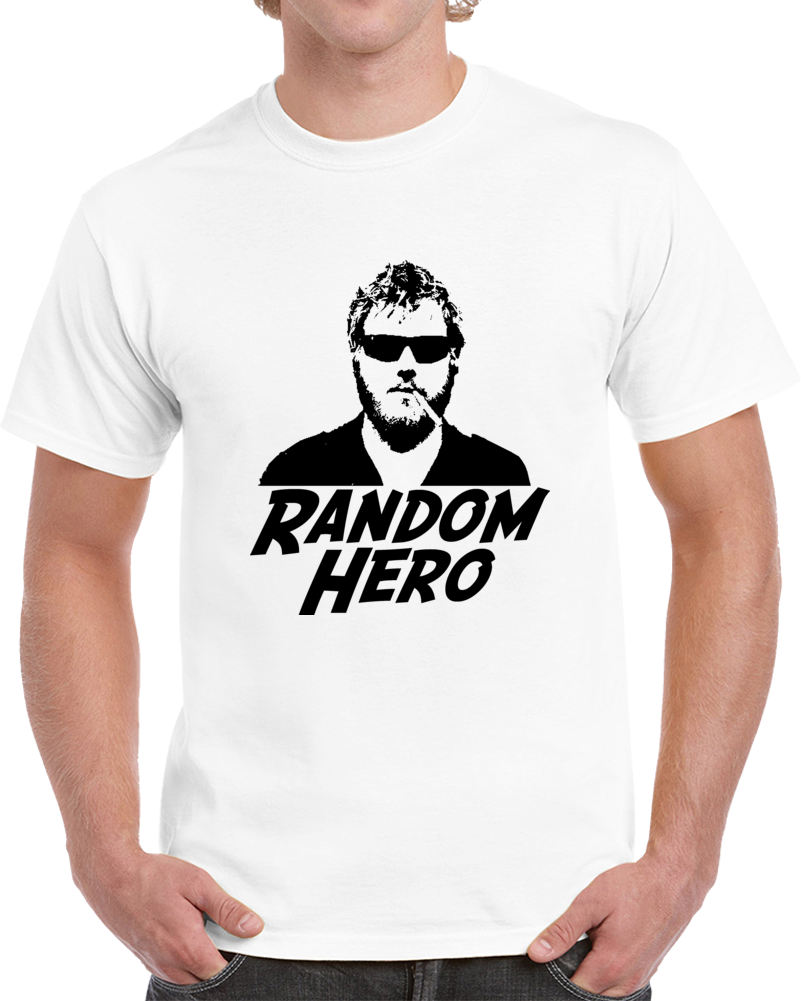 Ryan Dunn Random Hero Jackass Movie T Shirt