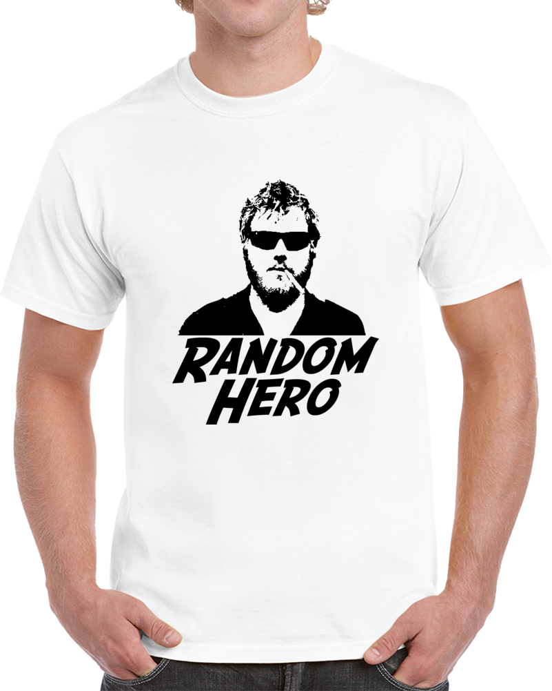 Ryan Dunn Random Hero Jackass Movie T Shirt Ryan Dunn Random Hero Jackass Movie T Shirt