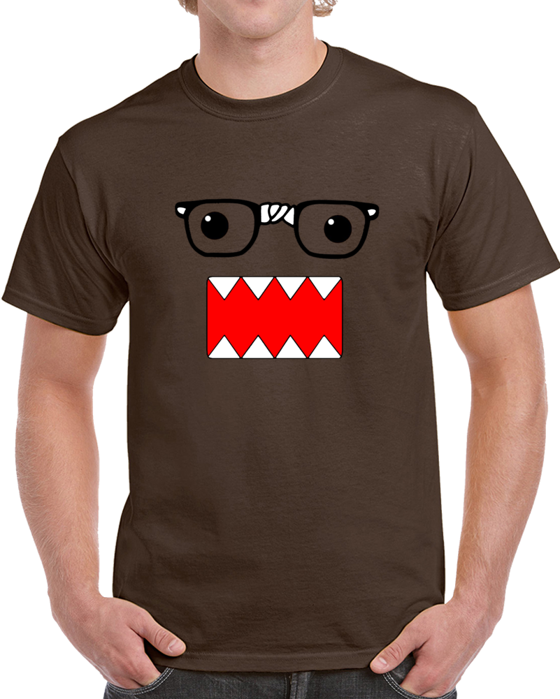 Domo Nerd Geeky Clever Tv T Shirt